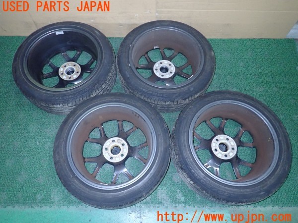 3UPJ=9230890918]ボルボ V40(MD4204T)BBS SR007 タイヤホイール 17×7.5J +45 PCD108 5穴 サマータイヤ 4本 中古_5