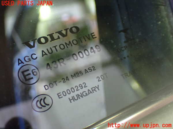 1UPJ-9230891260]ボルボ・V40(MD4204T)左前ドア AGC M25 中古_3