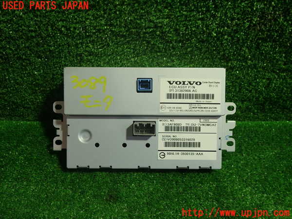 1UPJ-9230896629]ボルボ・V40(MD4204T)モニター 中古_3