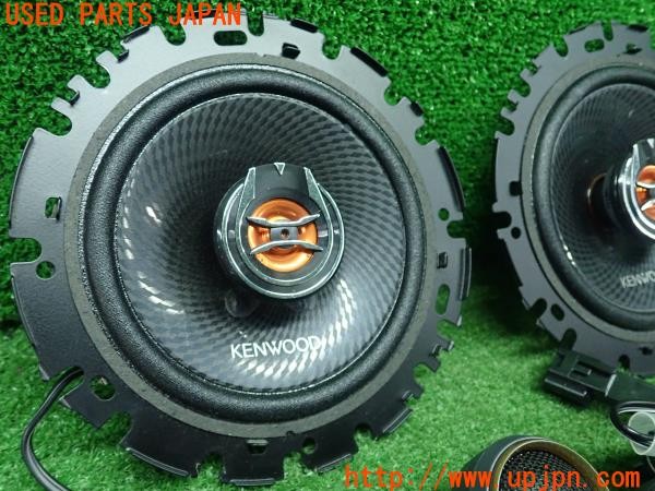 3UPJ=9230910535]エスティマハイブリッド(AHR20W)KENWOOD ケンウッド KFC-RS163 スピーカー 中古_3
