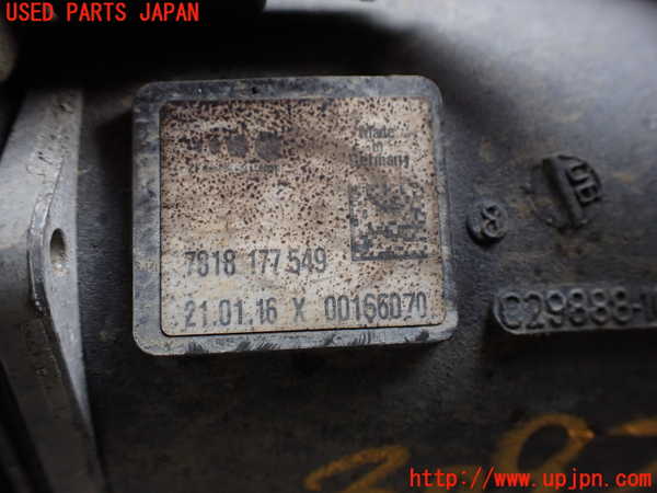 2UPJ-9230924235]ボルボ・V60 クロスカントリー(FD4204T)パワステギアボックス 中古_4