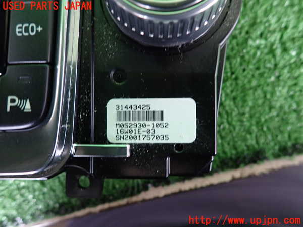 2UPJ-9230926066]ボルボ・V60 クロスカントリー(FD4204T)エアコンスイッチ1 中古_3