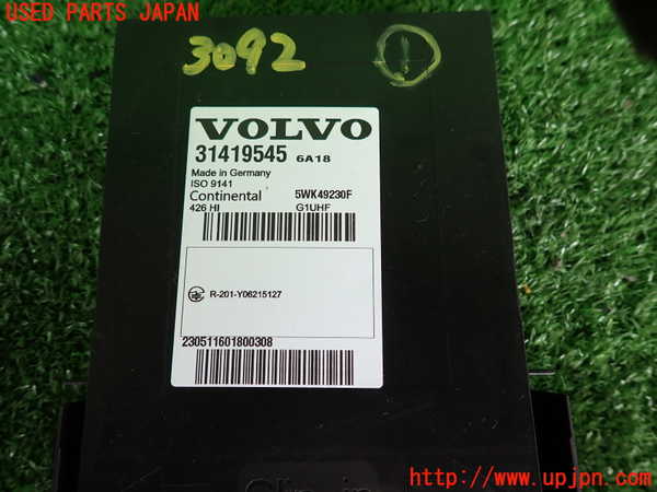 2UPJ-9230926146]ボルボ・V60 クロスカントリー(FD4204T)コンピューター1 (31419545) 中古_3