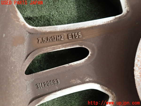 2UPJ-9230929037]ボルボ・V60 クロスカントリー(FD4204T)タイヤ　ホイール　1本② 235/55R17 中古_5
