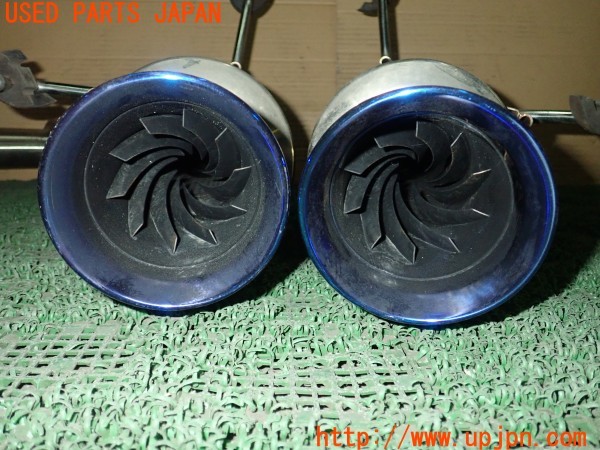 3UPJ=9230930152]レヴォーグ 1.6 STI Sport EyeSight(VM4 F型)後期 GANADOR ガナドール VRS-040 リアマフラー 中古_4