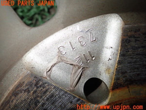 3UPJ=9230930919]BRIDGESTONE ブリヂストン RAYS レイズ Prodrive GC-014I ホイール 18×7.5J +50 PCD112 5穴 1本 中古_5