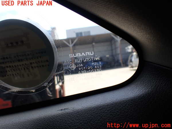 2UPJ-9230931380]レヴォーグ(VM4)右クォーターガラス 中古(43R-00150 M2L3)_2