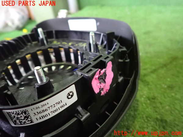 2UPJ-9230957865]BMW i3(1Z06)(I01)運転席側エアバッグカバー 中古_3