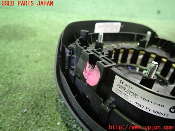 2UPJ-9230957865]BMW i3(1Z06)(I01)運転席側エアバッグカバー 中古_4