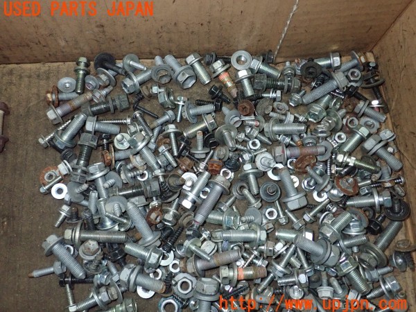 3UPJ=9230960720]クラウンロイヤル(GRS200)前期 ネジ・ナット・ステー類 セット ジャンク_3