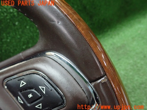 3UPJ=9230970617]ジャガー XJ(J12LA X351)純正 ステアリング 中古_2