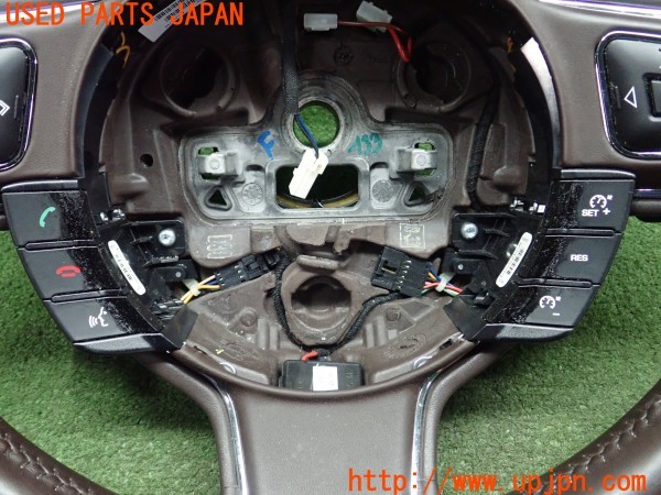 3UPJ=9230970617]ジャガー XJ(J12LA X351)純正 ステアリング 中古_3