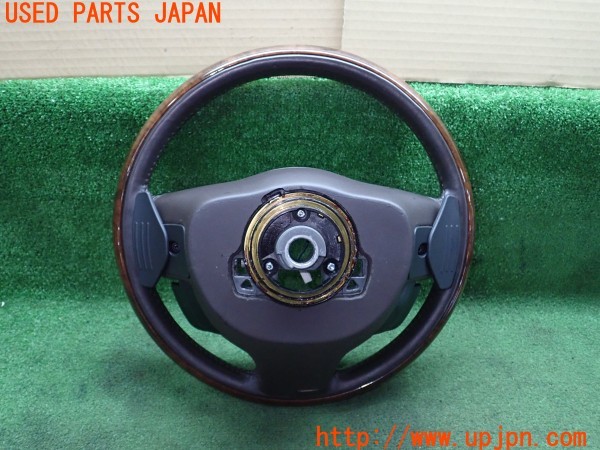 3UPJ=9230970617]ジャガー XJ(J12LA X351)純正 ステアリング 中古_5