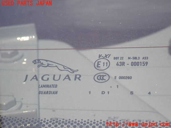 2UPJ-9230971560]ジャガー・XJ(J12LA)リアガラス (43R-000159 M-50L3) 中古_3