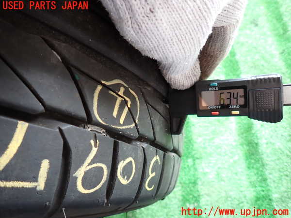 2UPJ-9230979054]ジャガー・XJ(J12LA)タイヤ　ホイール　1本④ 245/40R20 中古_4