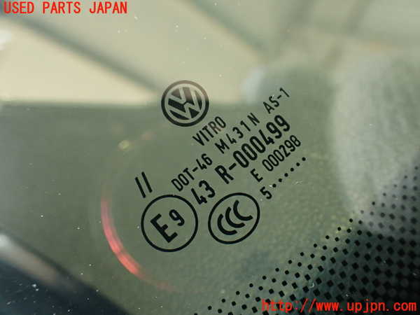 2UPJ-9230981195]VW ザ･ビートル(16CBZ)フロントガラス (43R-000499 M431N) 中古_2