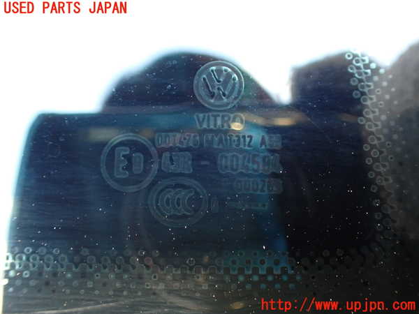 2UPJ-9230981380]VW ザ･ビートル(16CBZ)右クォーターガラス (43R-004584 MAT312) 中古_2