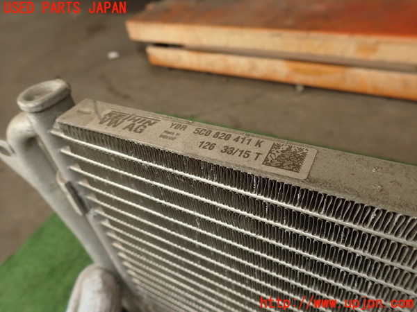 2UPJ-9230986031]VW ザ･ビートル(16CBZ)エアコンコンデンサー1 中古_3
