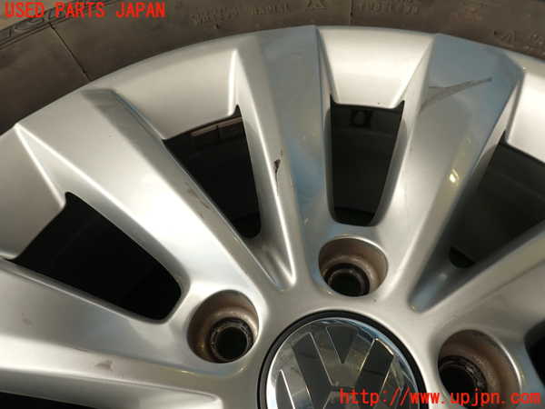 2UPJ-9230989034]VW ザ･ビートル(16CBZ)タイヤ　ホイール　1本④ 215/60R16 中古_2