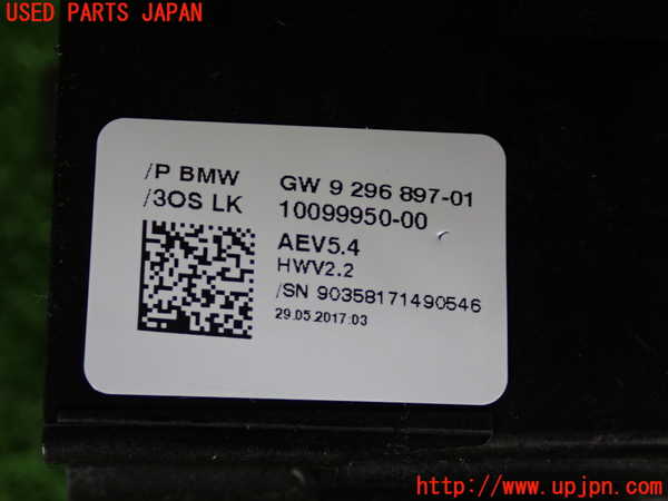 2UPJ-9230997555]BMW 320d ツーリング(8C20)ATシフトレバー 中古 (F31)_4
