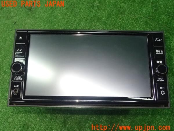 3UPJ=9231000565]エクストレイル(NT32)純正オプション MJ321D-W メモリーナビ カーナビ 中古_3