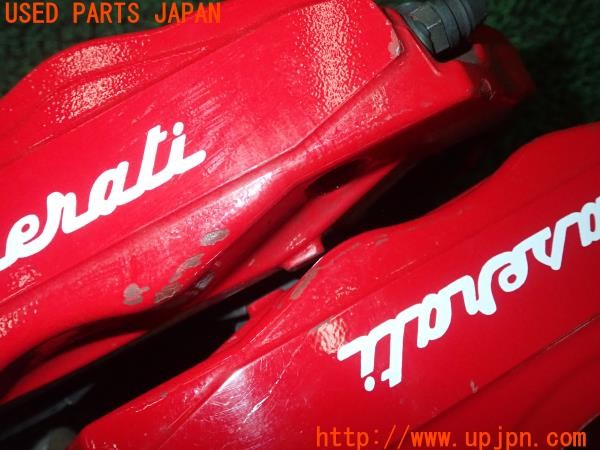 3UPJ=9231010301]マセラティ ギブリ(MG30D M157)純正 brembo ブレンボ キャリパー 1台分 中古_5
