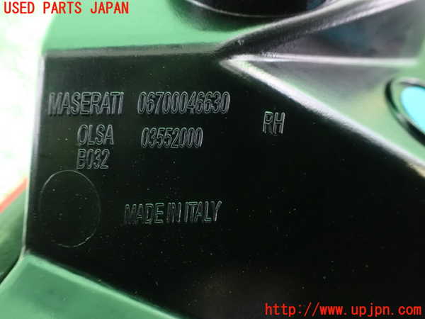 2UPJ-9231011550]マセラティ・ギブリ(MG30D)右リアフィニッシャー 中古_3