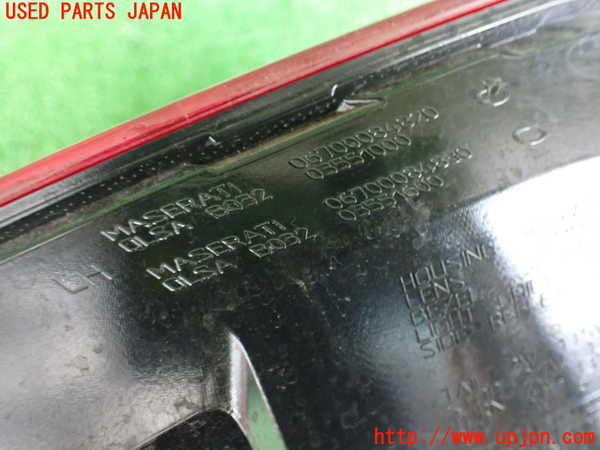 2UPJ-9231011536]マセラティ・ギブリ(MG30D)左テールランプ 中古_4