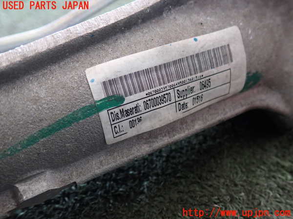 2UPJ-9231014235]マセラティ・ギブリ(MG30D)パワステギアボックス 中古_4