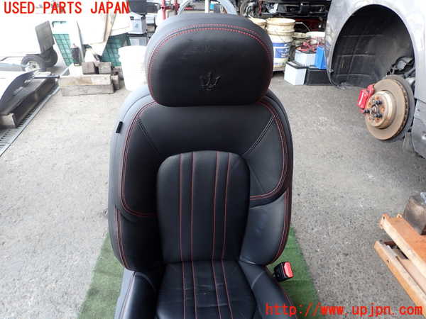 2UPJ-9231017035]マセラティ・ギブリ(MG30D)運転席シート 中古_2