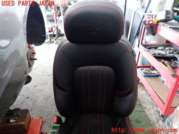 2UPJ-9231017065]マセラティ・ギブリ(MG30D)助手席シート 中古_2