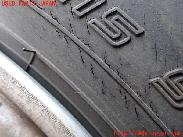 2UPJ-9231029026]プリウスPHV(ZVW52)タイヤ　ホイール　1本① 195/65R15 中古_2