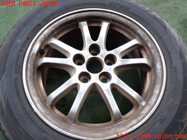2UPJ-9231029026]プリウスPHV(ZVW52)タイヤ　ホイール　1本① 195/65R15 中古_3