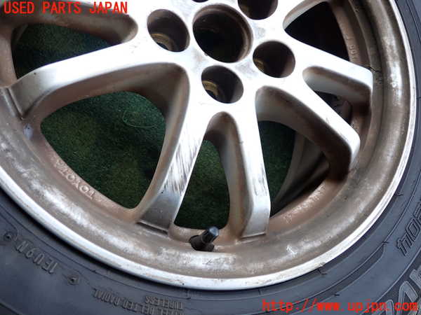 2UPJ-9231029029]プリウスPHV(ZVW52)タイヤ　ホイール　1本④ 195/65R15 中古_2