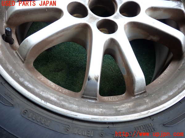 2UPJ-9231029028]プリウスPHV(ZVW52)タイヤ　ホイール　1本③ 195/65R15 中古_2