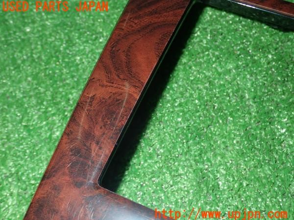 3UPJ=9231040647]コペン アルティメットエディションS(L880K)純正 木目 センタークラスターパネル オーディオパネル 中古_5