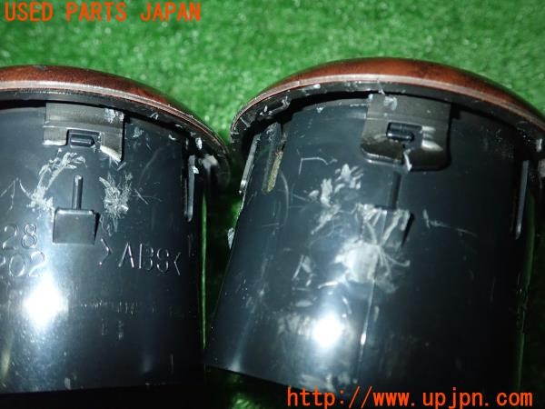3UPJ=9231040648]コペン アルティメットエディションS(L880K)純正 55528-97202 アコン吹き出し口 4点セット 中古_4