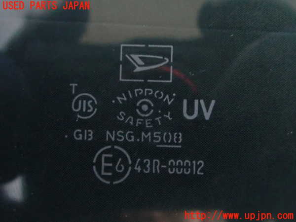 2UPJ-9231041298]コペン(L880K)右後ドアガラス (43R-00012 M508) 中古_3