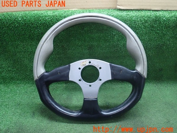 3UPJ=9231050617]シビック タイプR(EP3)MOMO モモ ステアリング 350mm 中古_3