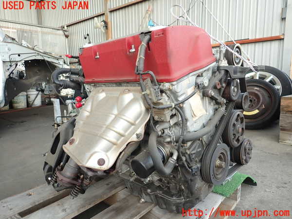 2UPJ-9231052003]シビック タイプR(EP3)エンジンミッションセット（補器類・ECU付） K20A 6FMT (1:1.43/2:1.44/3:1.42/4:1.51) 中古_2