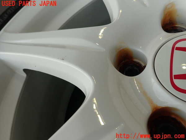 2UPJ-9231059043]シビック タイプR(EP3)タイヤ　ホイール　1本③ 215/40R18 中古_2