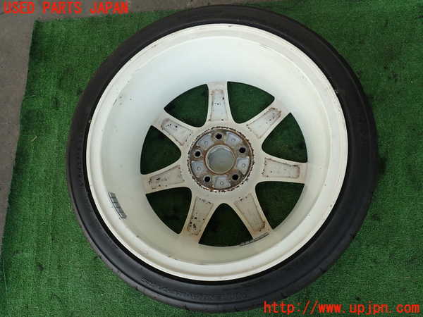2UPJ-9231059043]シビック タイプR(EP3)タイヤ　ホイール　1本③ 215/40R18 中古_3