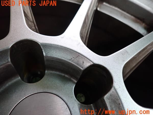 3UPJ=9231060961]アコード ユーロR(CL7)前期 BRIDGESTONE POTENZA ブリヂストン ポテンザ SW010 ホイール 18×8J +35 PCD114.3 5穴 1本 中古_3