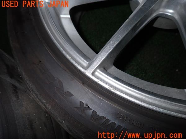3UPJ=9231060962]アコード ユーロR(CL7)前期 BRIDGESTONE POTENZA ブリヂストン ポテンザ SW010 ホイール 18×8J +35 PCD114.3 5穴 2本 中古_2