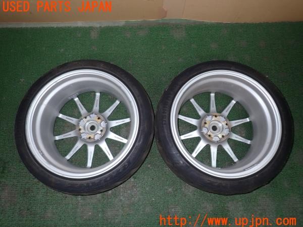 3UPJ=9231060962]アコード ユーロR(CL7)前期 BRIDGESTONE POTENZA ブリヂストン ポテンザ SW010 ホイール 18×8J +35 PCD114.3 5穴 2本 中古_5