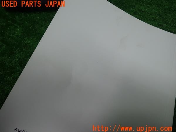 3UPJ=9231070802]アウディ TT クーペ(FVCJS FV/8S型)取扱説明書 取説 車両マニュアル 中古_3