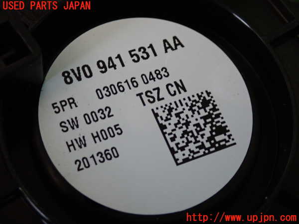 2UPJ-9231076285]アウディ・TT クーペ(FVCJS)ライトスイッチ 中古_3