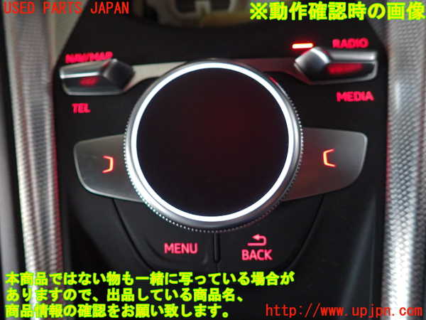 2UPJ-9231076306]アウディ・TT クーペ(FVCJS)スイッチ1 (MENU) 中古_5