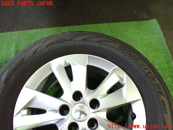 1UPJ-9231089032]プジョー・RIFTER(リフター) タイヤ　ホイール　1本② 215/65R16 中古_2