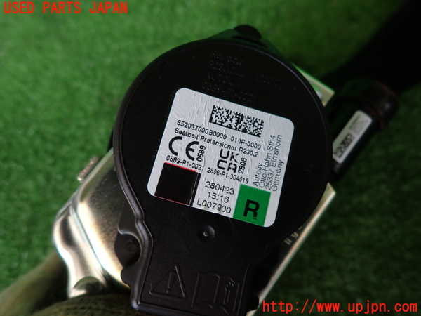 2UPJ-9231097045]BMW X1(52EE20)運転席シートベルト 中古 (U11)_2